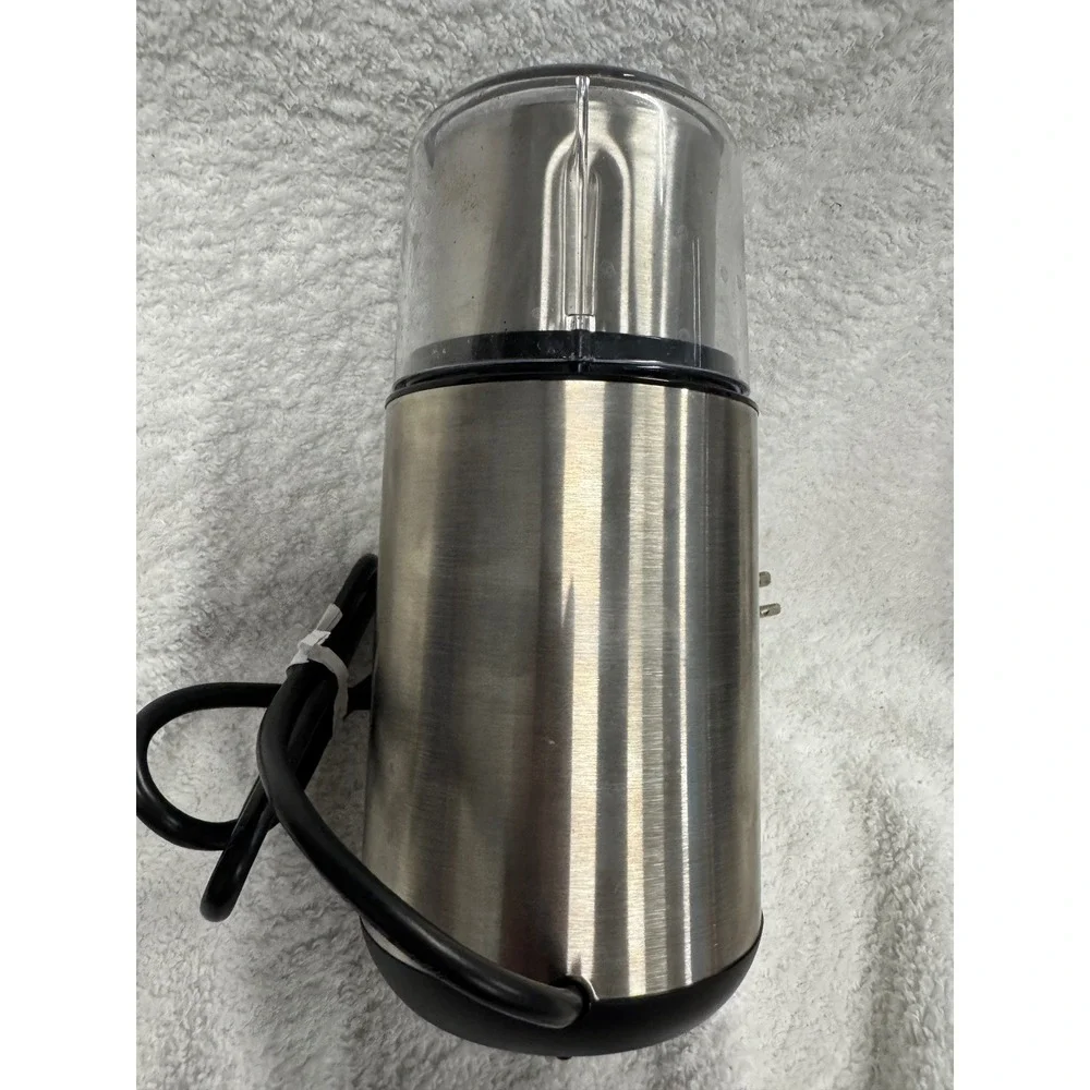 KitchenAid BCG111OB Blade Coffee Grinder Brushed Stainless Steel 170W Silver